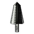 Unibor 7/8in-1.3/8in Knock-Out  Multicut Step Drill, 3-Flat Shank 06X1KO